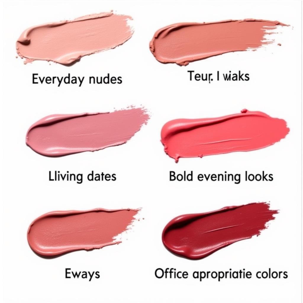 Lipstick Shades for Different Occasions