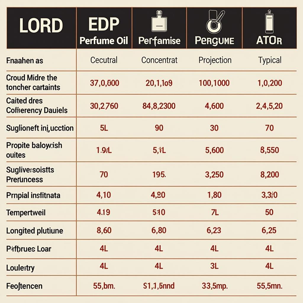 Lord Perfume Concentration and Price Comparison