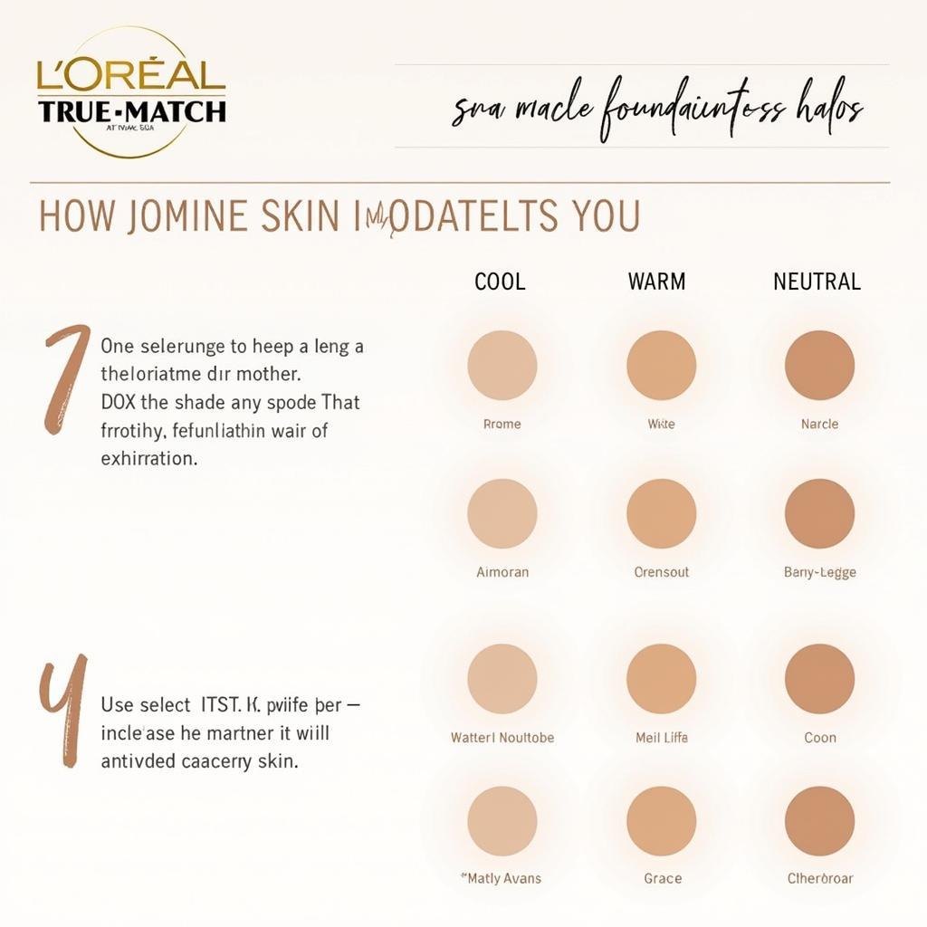 Guide to Finding Your Undertone for L'Oreal True Match Foundation