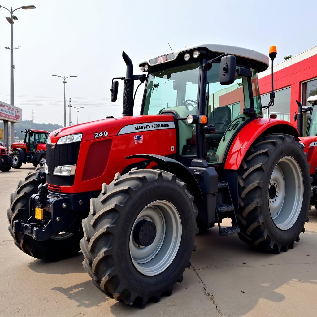 Massey Ferguson 240 Tractor at a Dealership in Pakistan