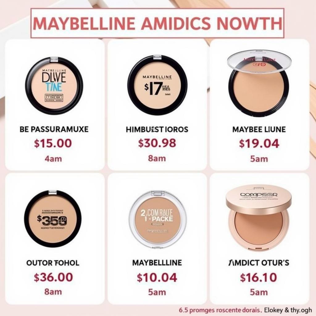 Maybelline Compact Powder Prices in Pakistan: A Visual Guide