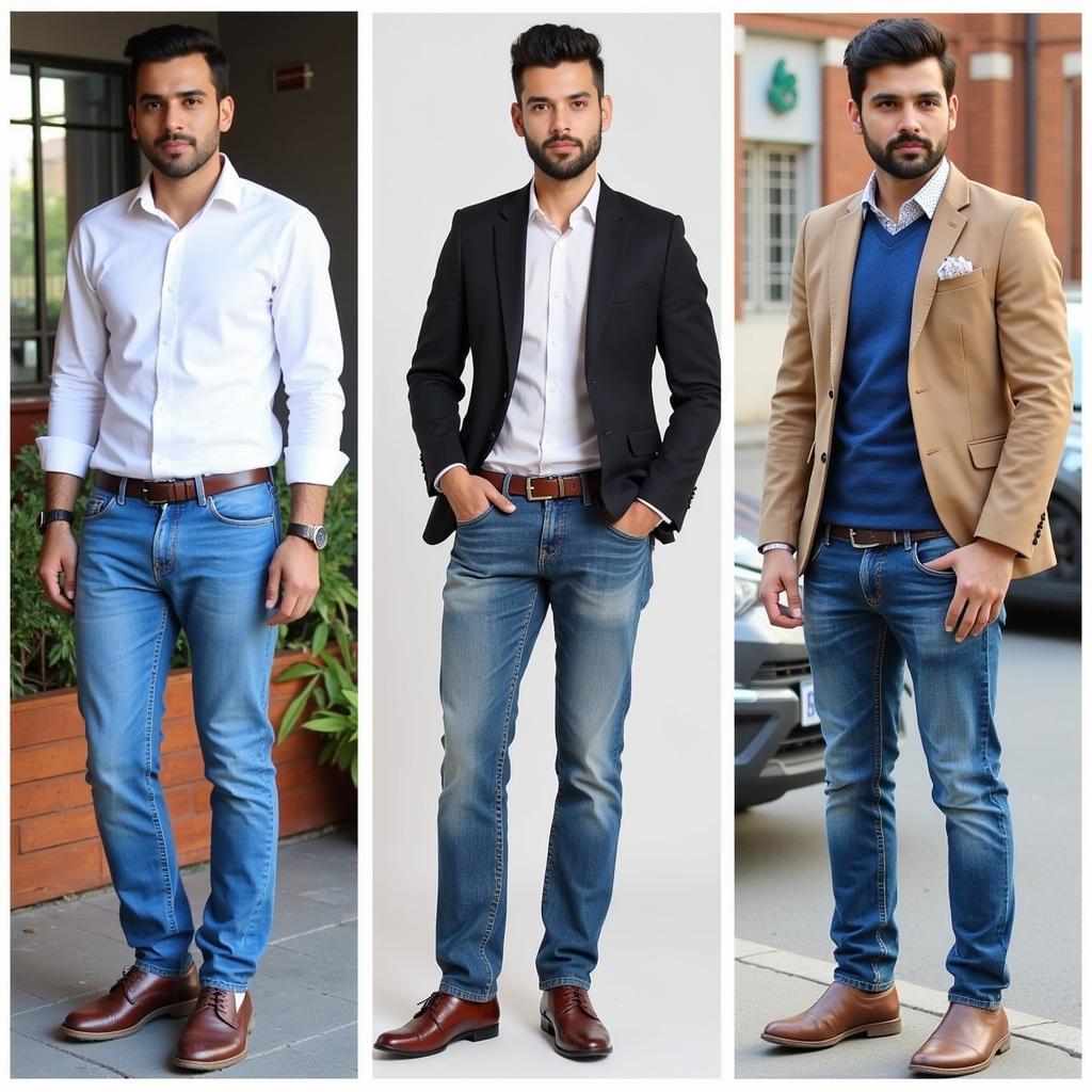 Men's Jeans Styling Tips in Pakistan