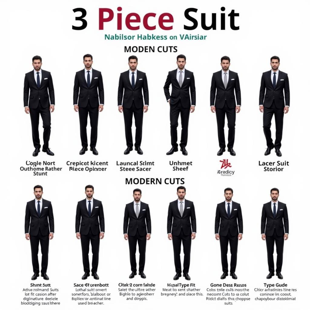 Different Men's Suit Styles in Pakistan