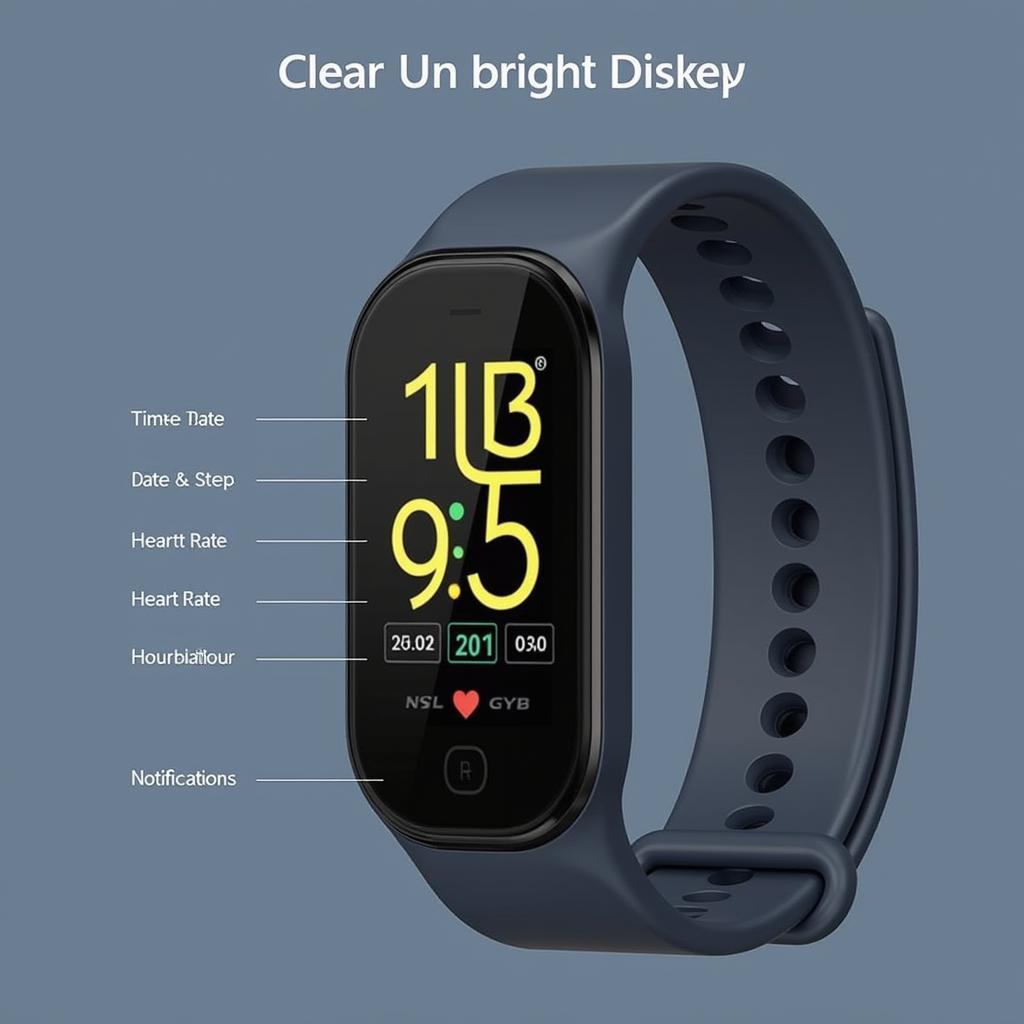 Mi Band 3 Display Features in Pakistan