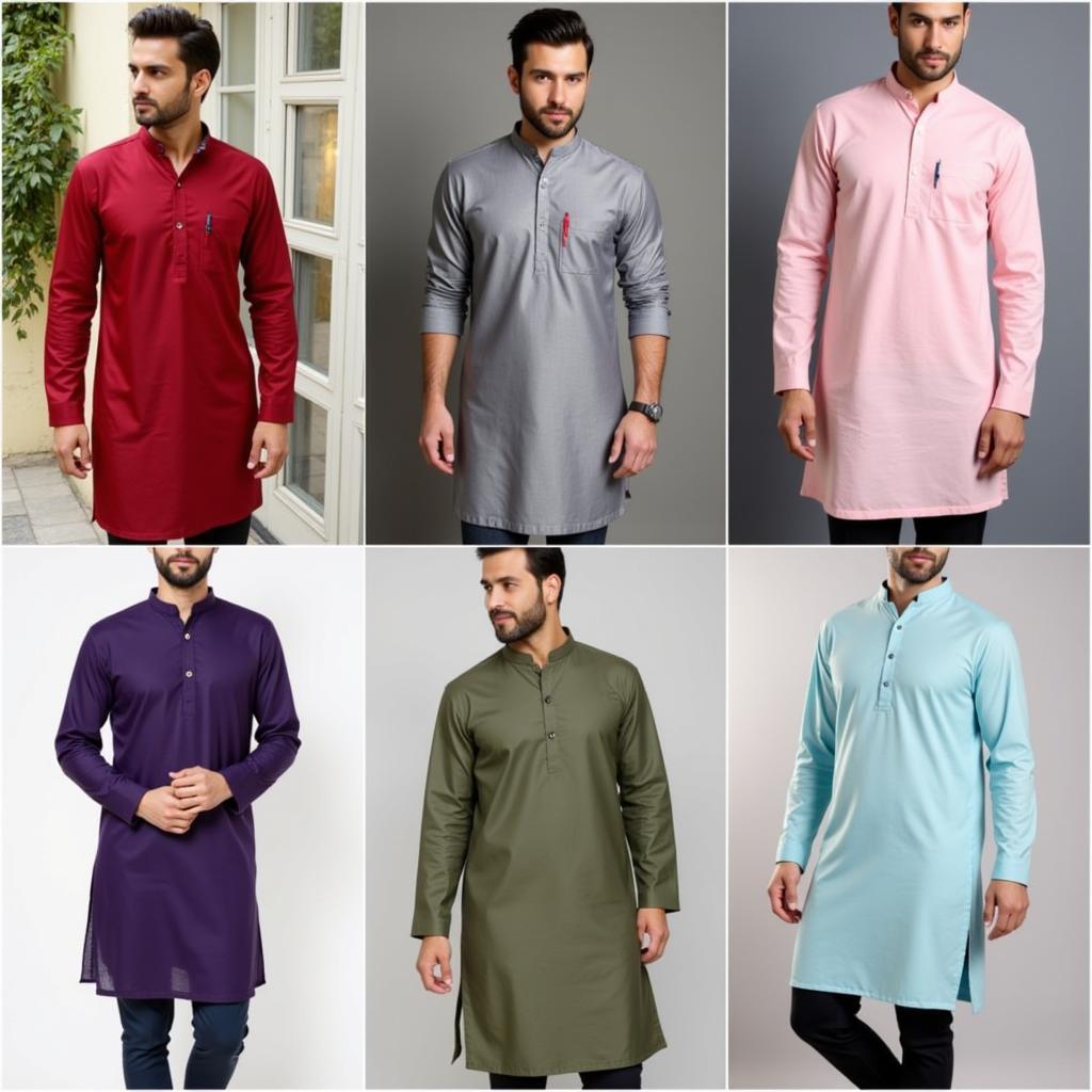 Modern Mens Kurta Styles in Pakistan