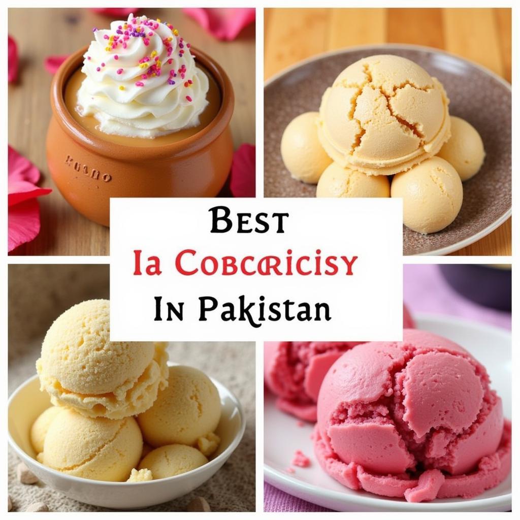 Modern Pakistani Ice Cream Flavors