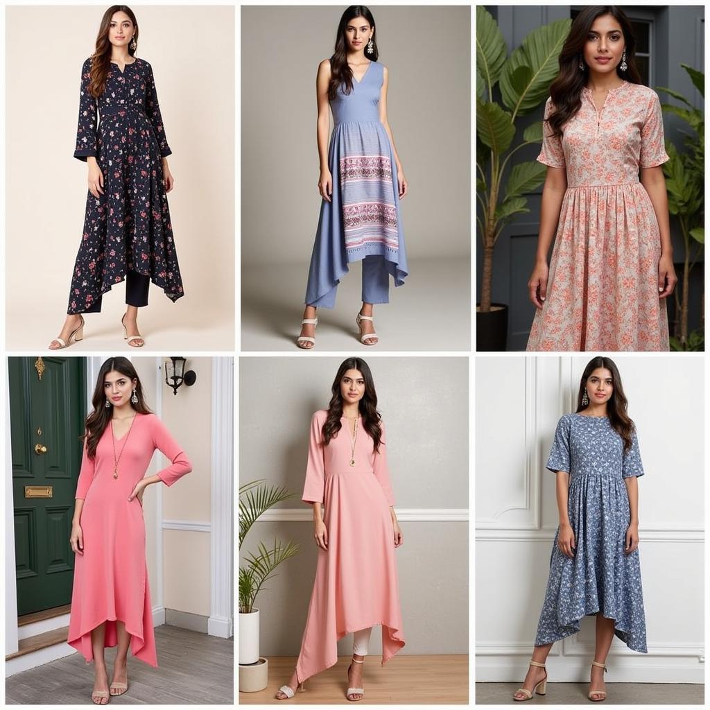 Modern Pakistani Summer Dress Designs