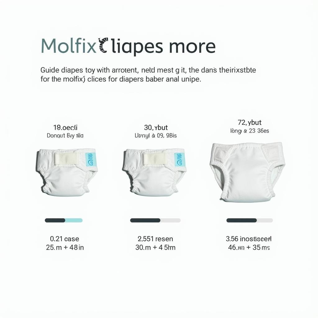 Comparing Molfix Diaper Sizes