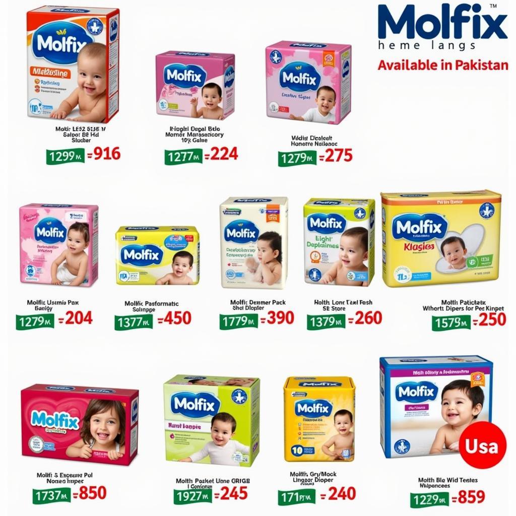 Molfix Diapers Prices in Pakistan