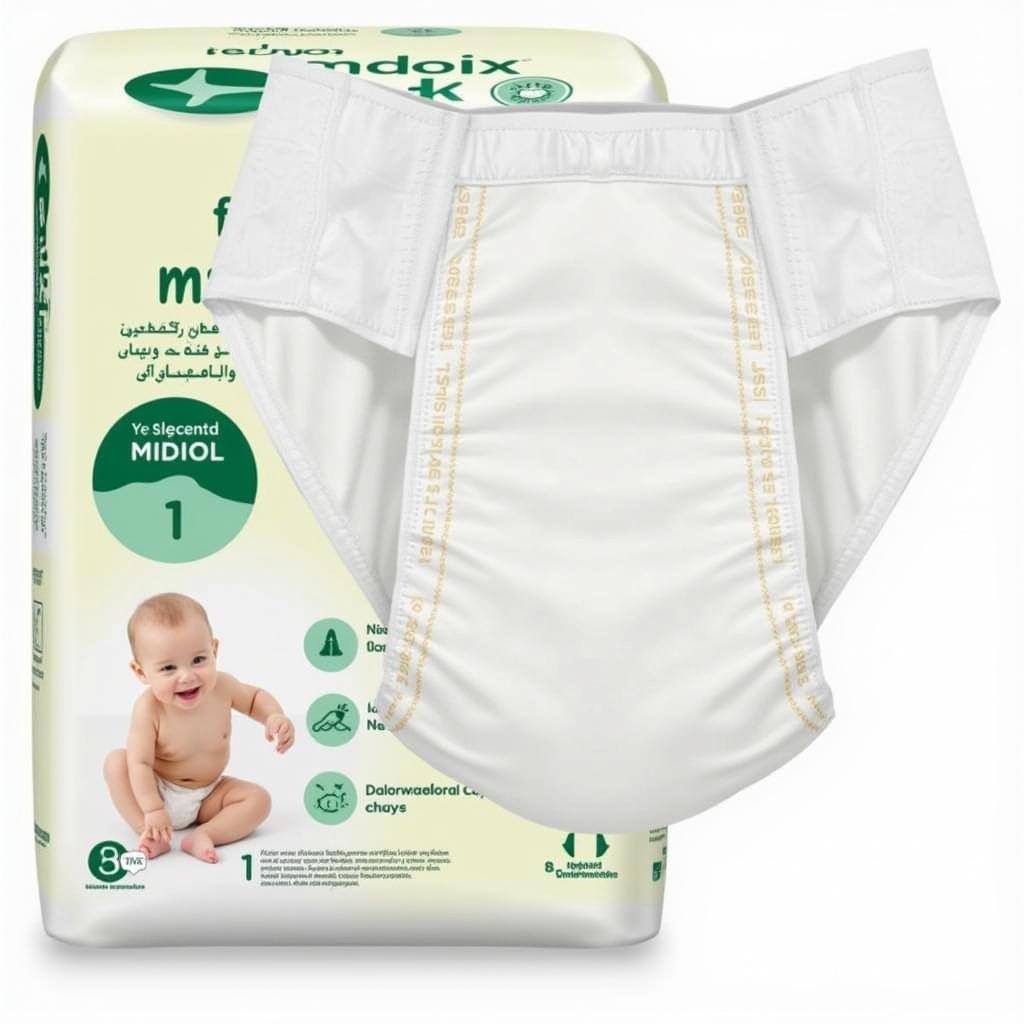 Molfix diapers size 1 for newborn babies