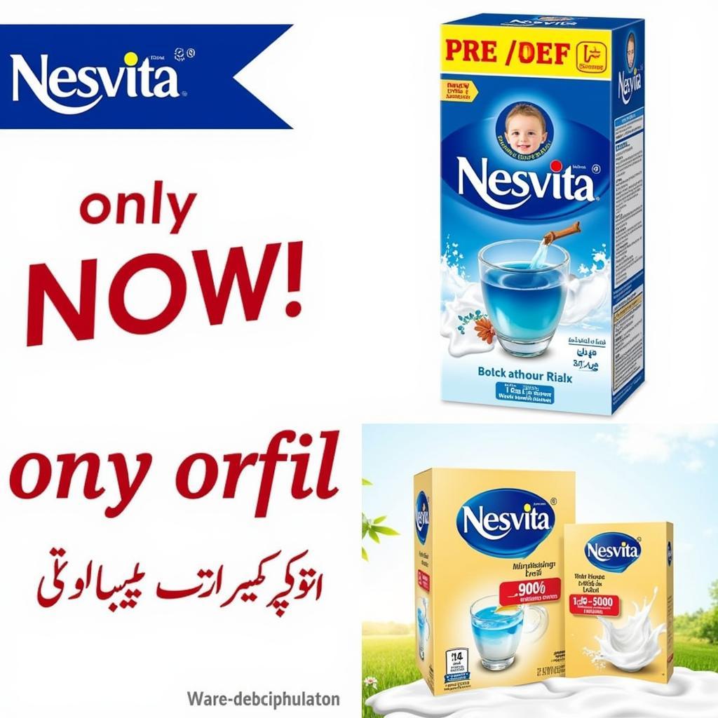 Promotional Offers and Discounts on Nesvita Milk in Pakistan