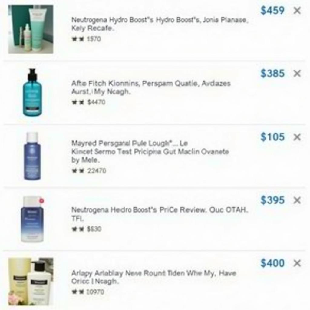 Neutrogena Hydro Boost Online Stores in Pakistan