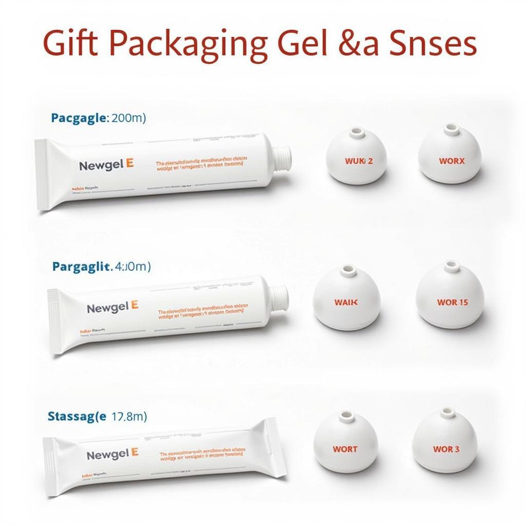 Newgel E Packaging and Sizes