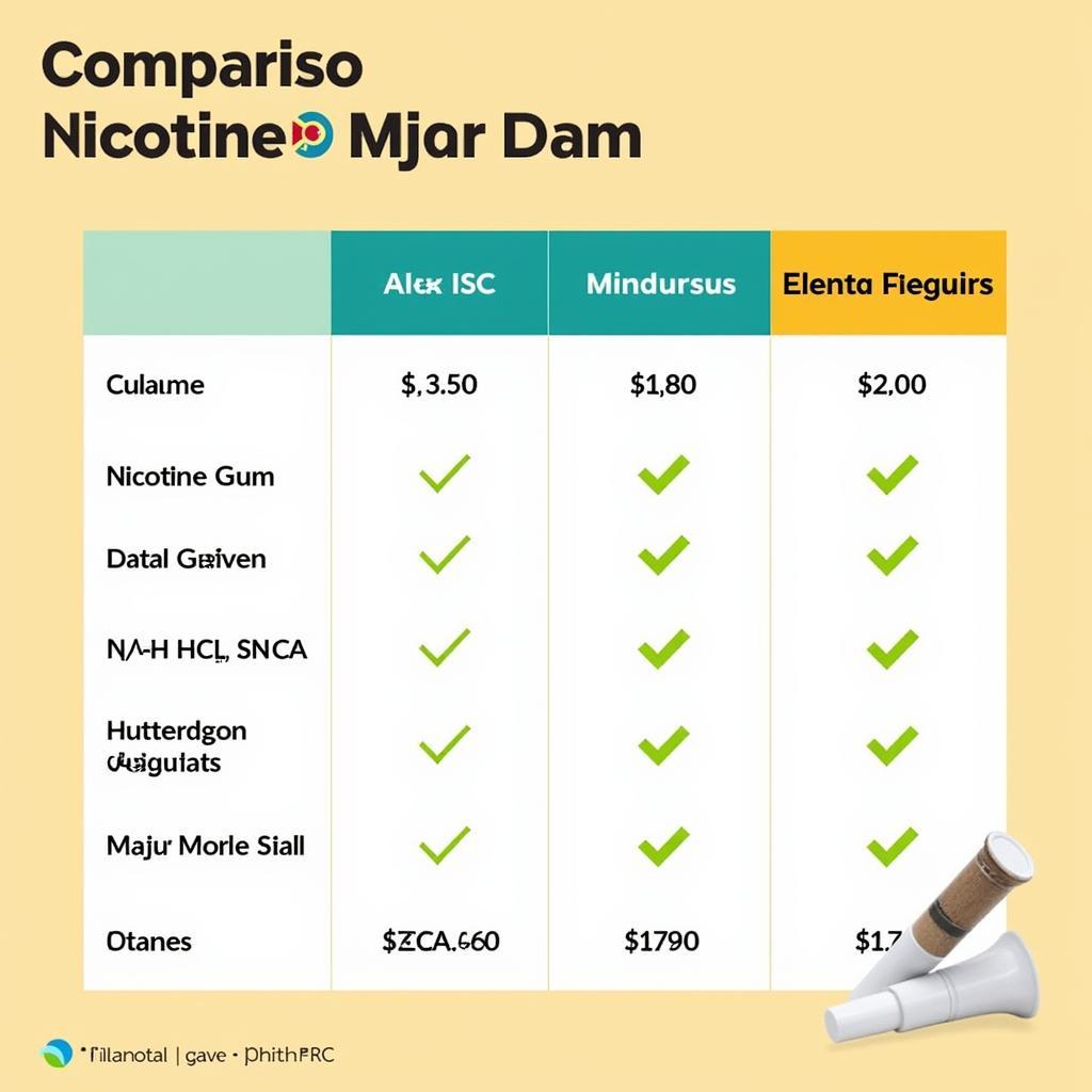 Nicotine Gum Prices in Pakistan