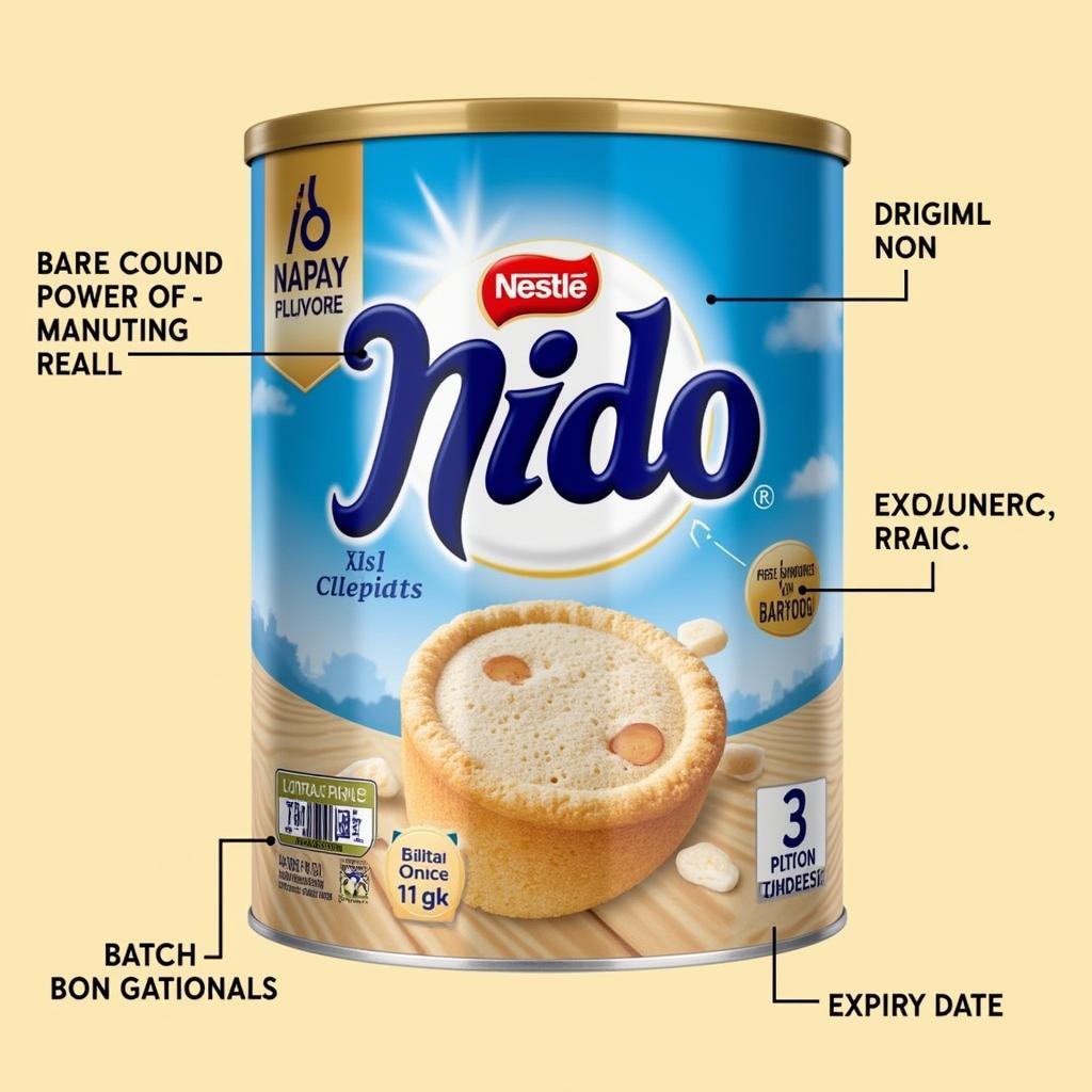 Checking Nido 1kg Product Authenticity