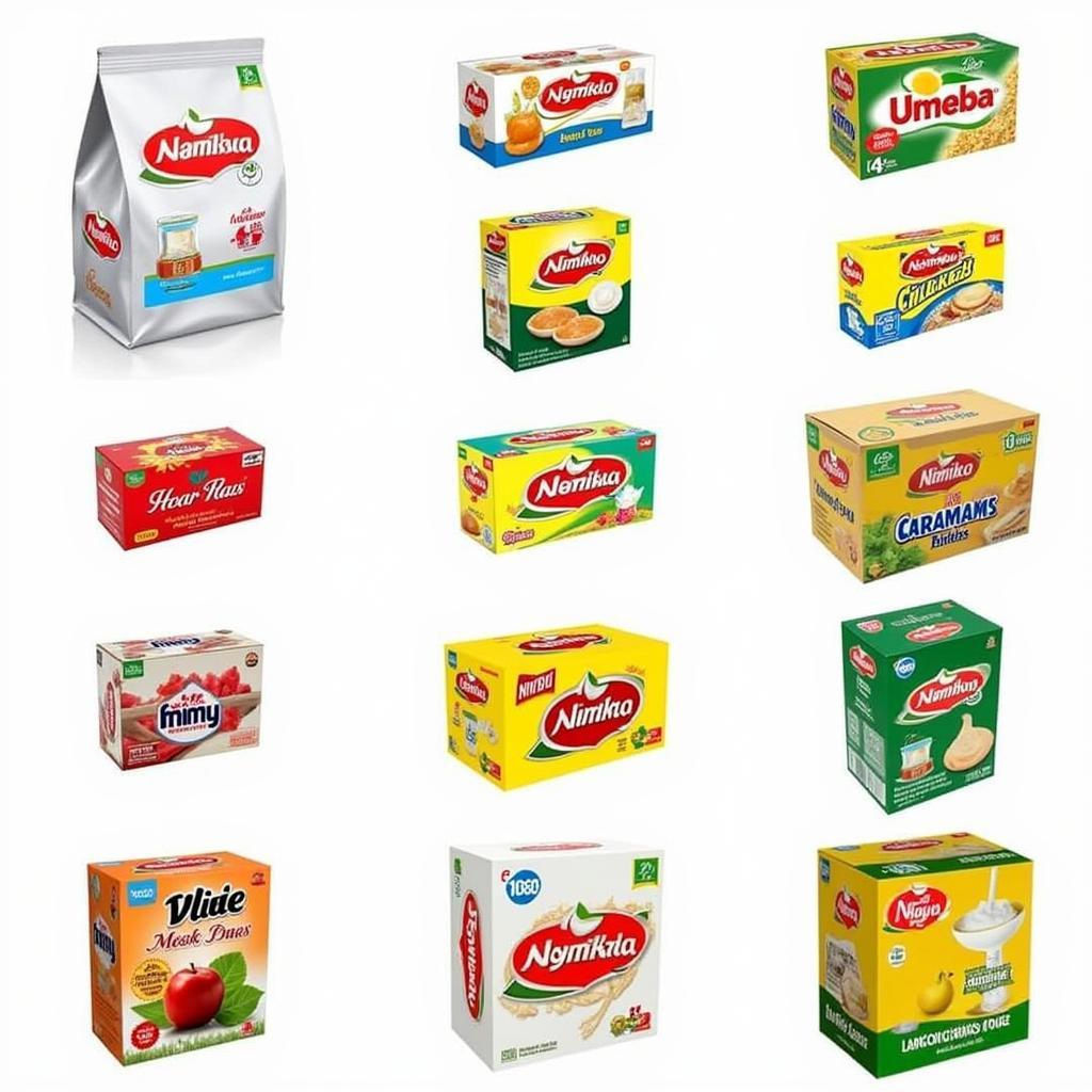 Nimko Packaging Variations in Pakistan