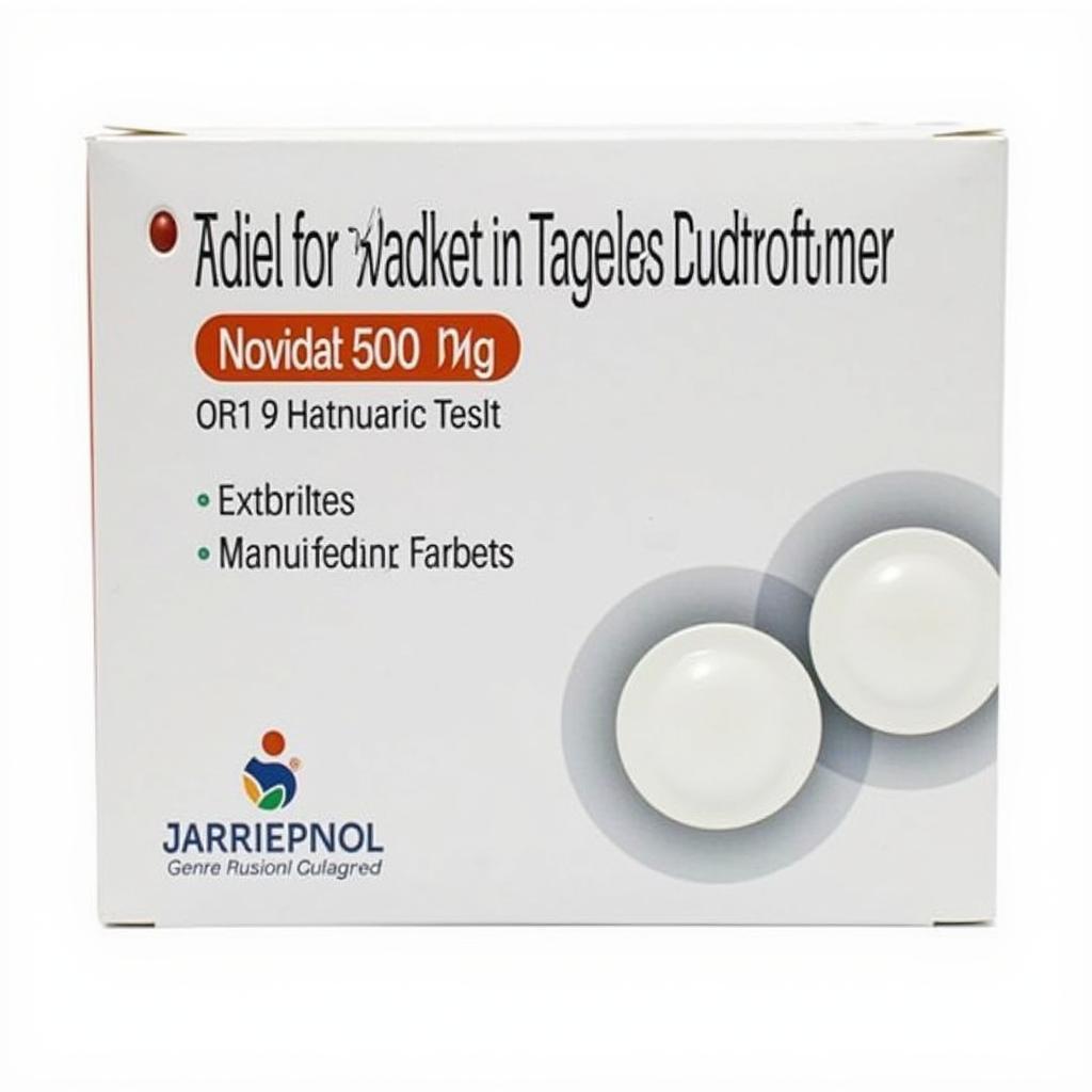 Novidat 500mg Tablet Packaging