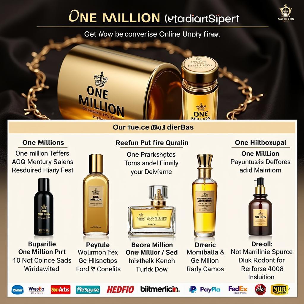 Online retailers selling One Million Perfume in Pakistan