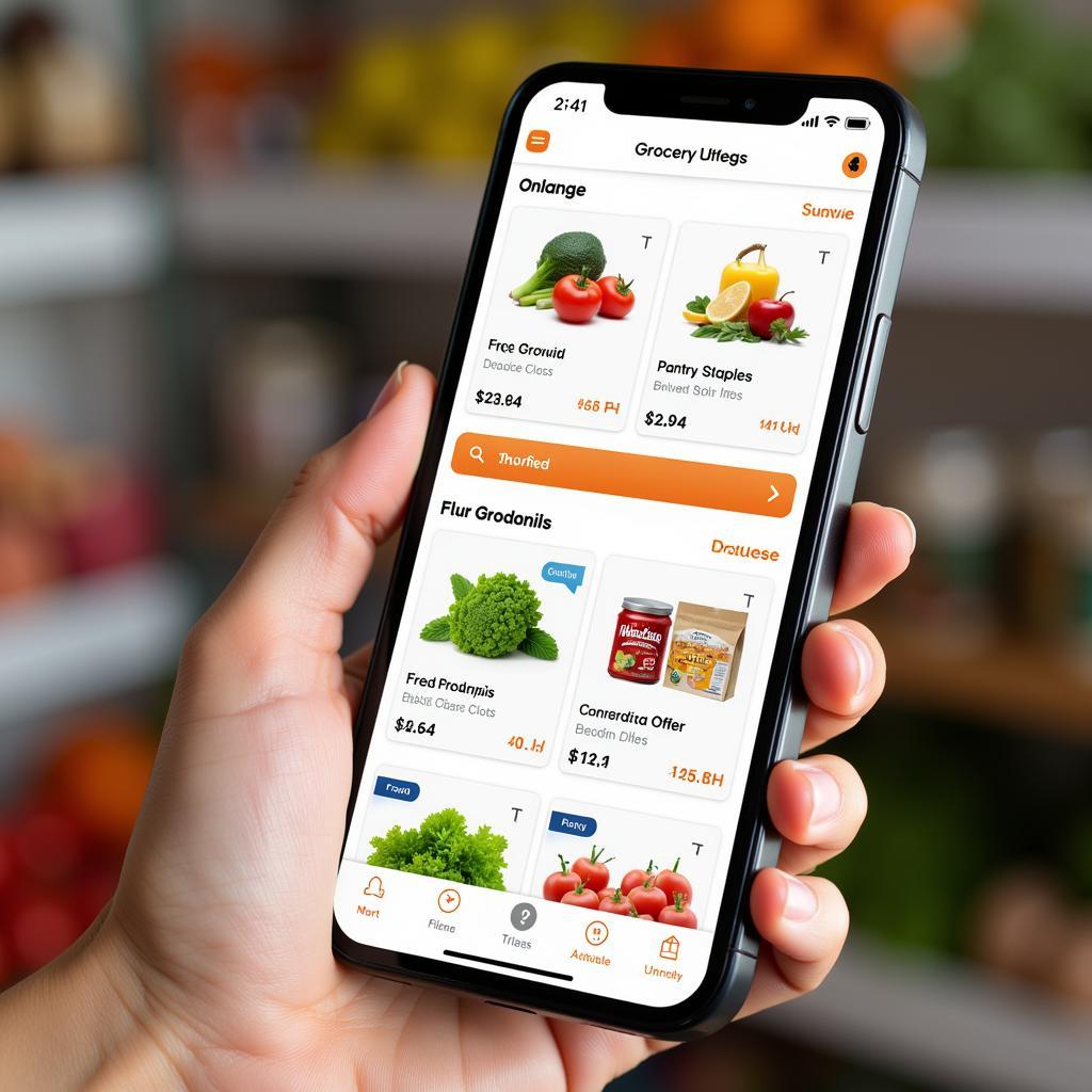 Online grocery shopping app in Pakistan