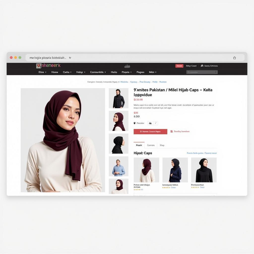 Online Hijab Cap Shopping in Pakistan