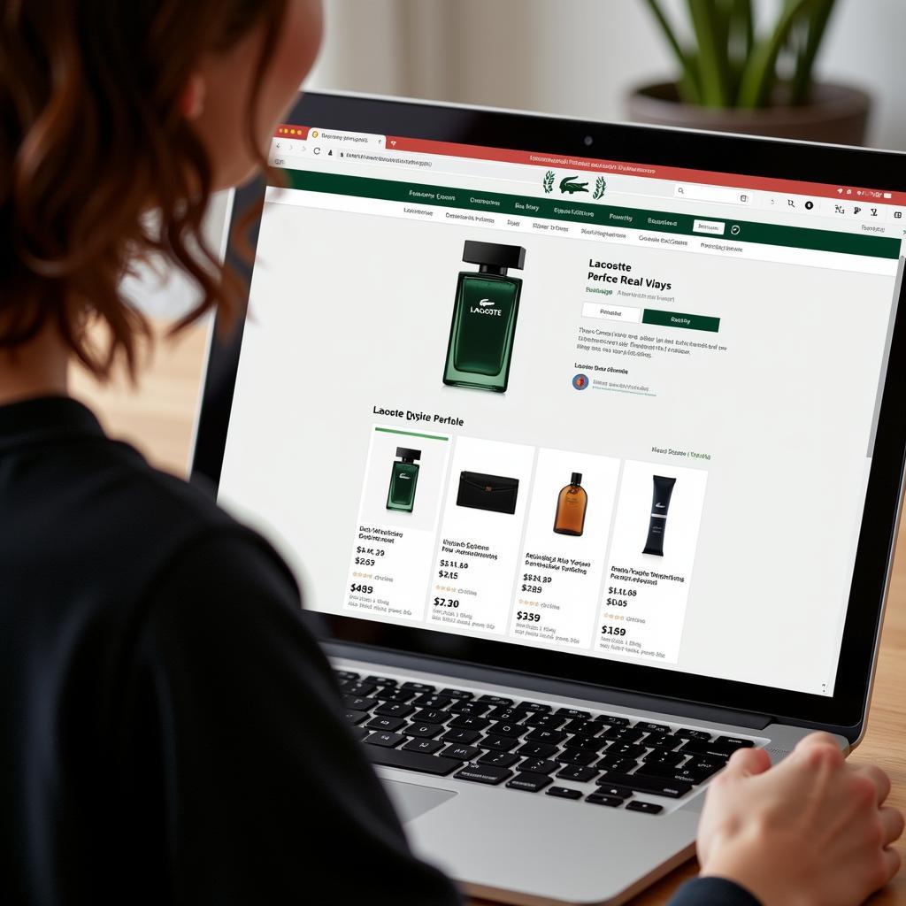 Online Shopping for Lacoste Essential Perfume