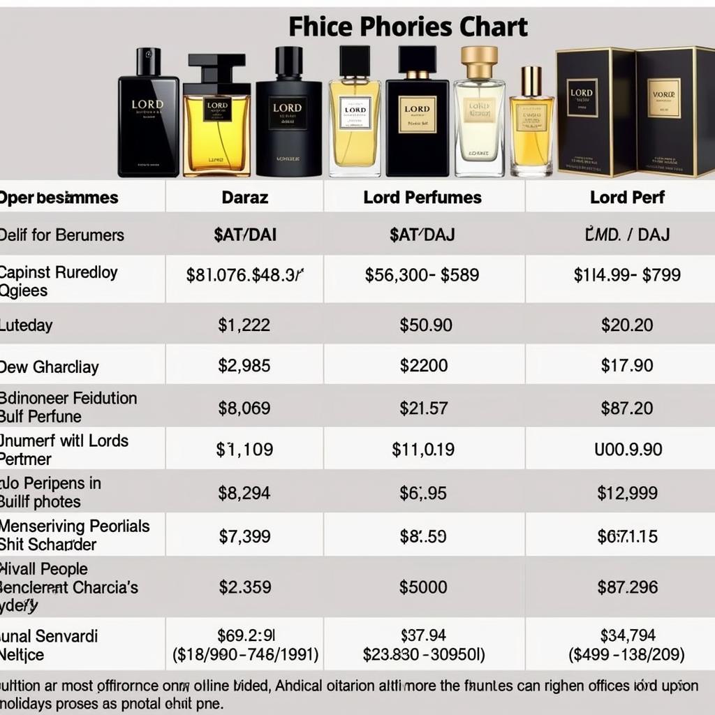 Comparing Online vs. Offline Lord Perfume Prices in Pakistan