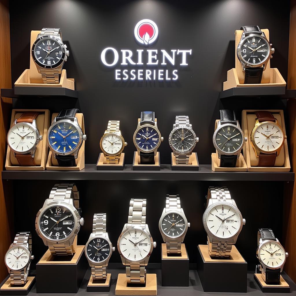 Orient Watches Showcase in Pakistan