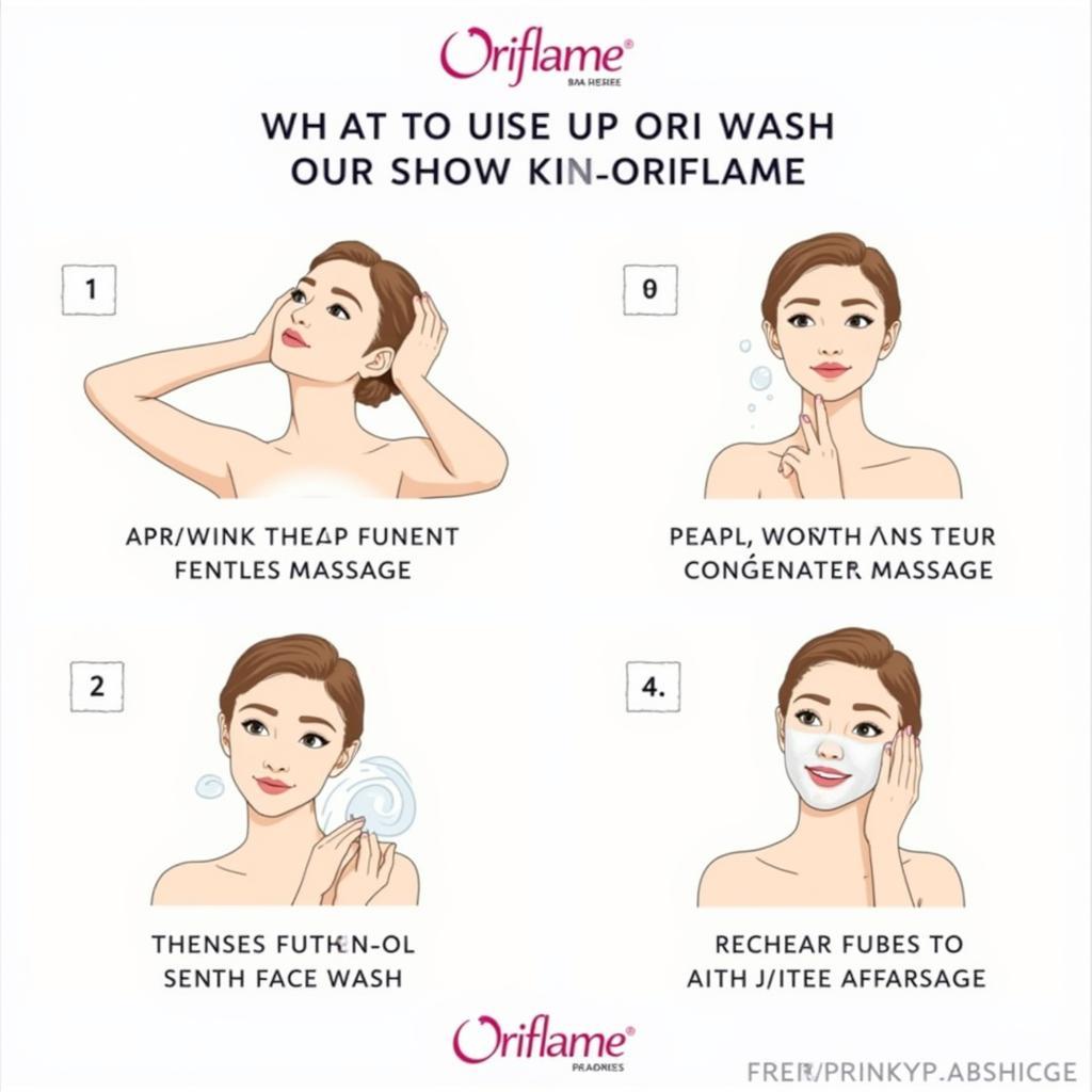 Oriflame Face Wash Routine