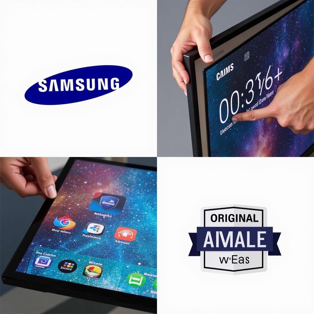 Features of an Original Samsung A10s Panel