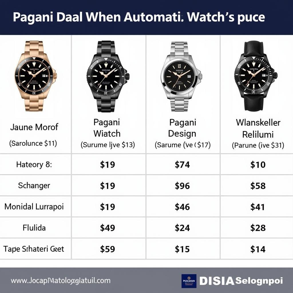 Pagani Design Automatic Watch Pakistan Price