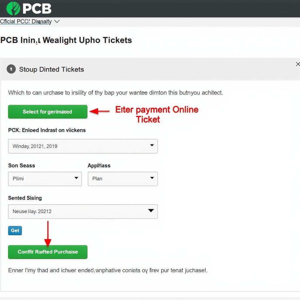 Pakistan vs England Ticket Purchase Online