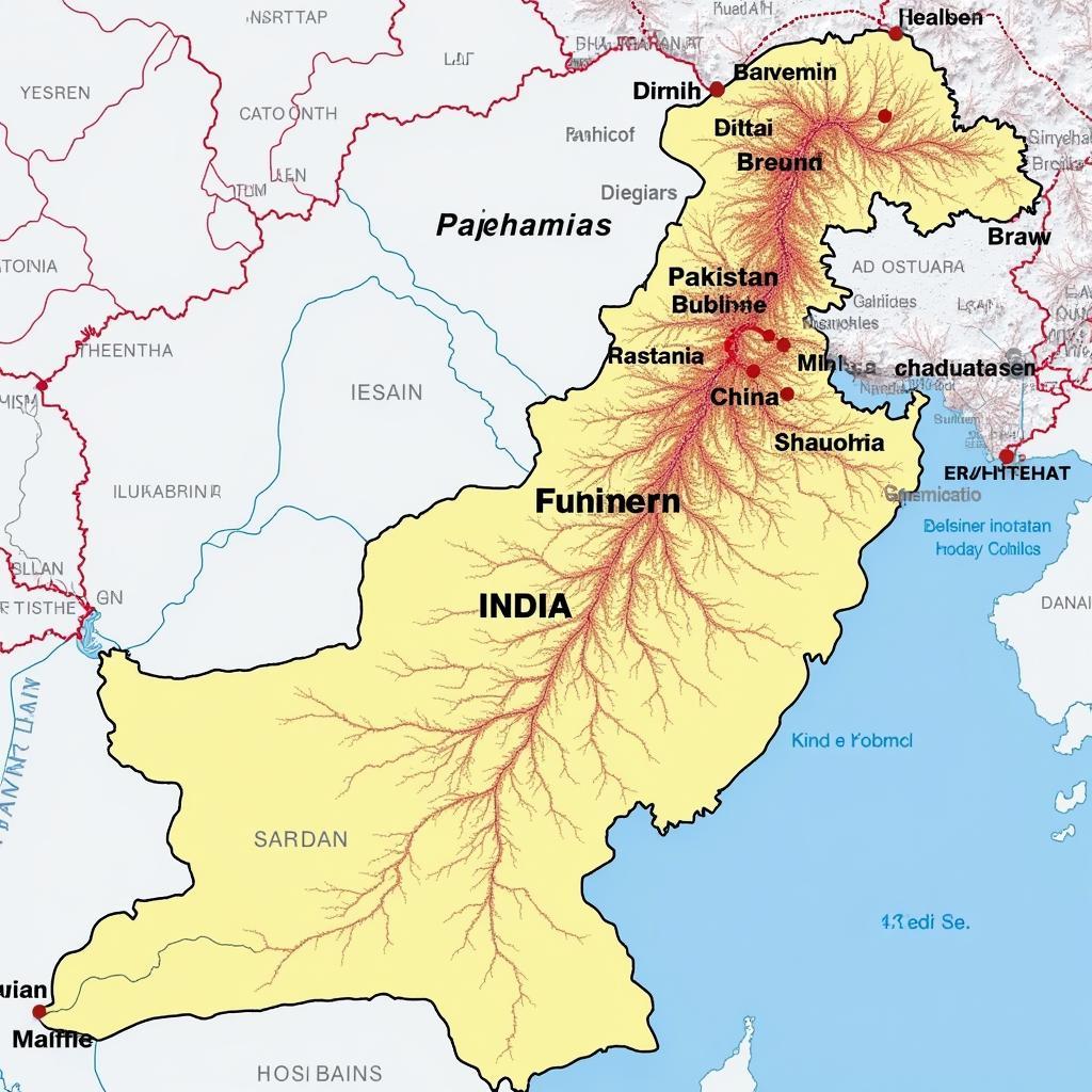 Pakistan's Geopolitical Map