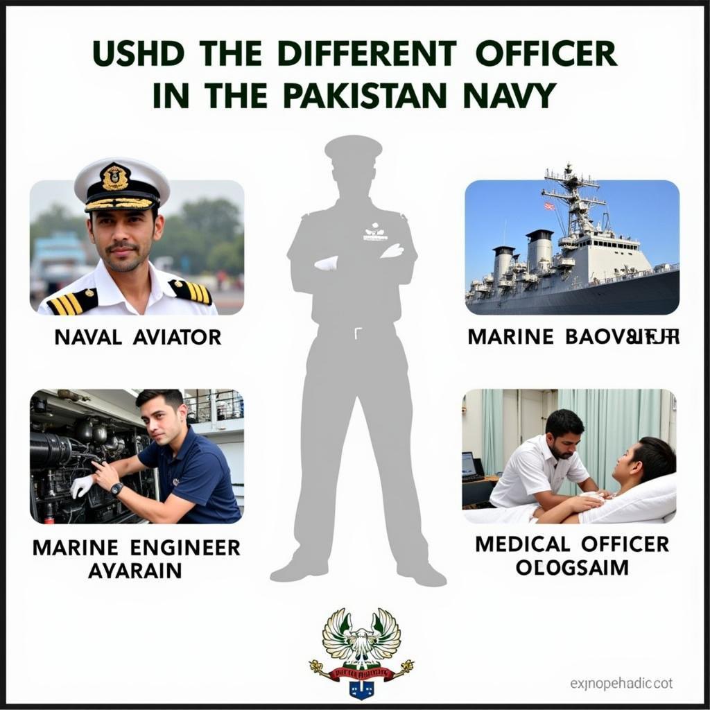 Pakistan Navy Officer Roles