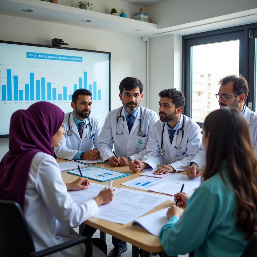 Doctors from the Pakistan Pediatric Association meeting to discuss child health strategies