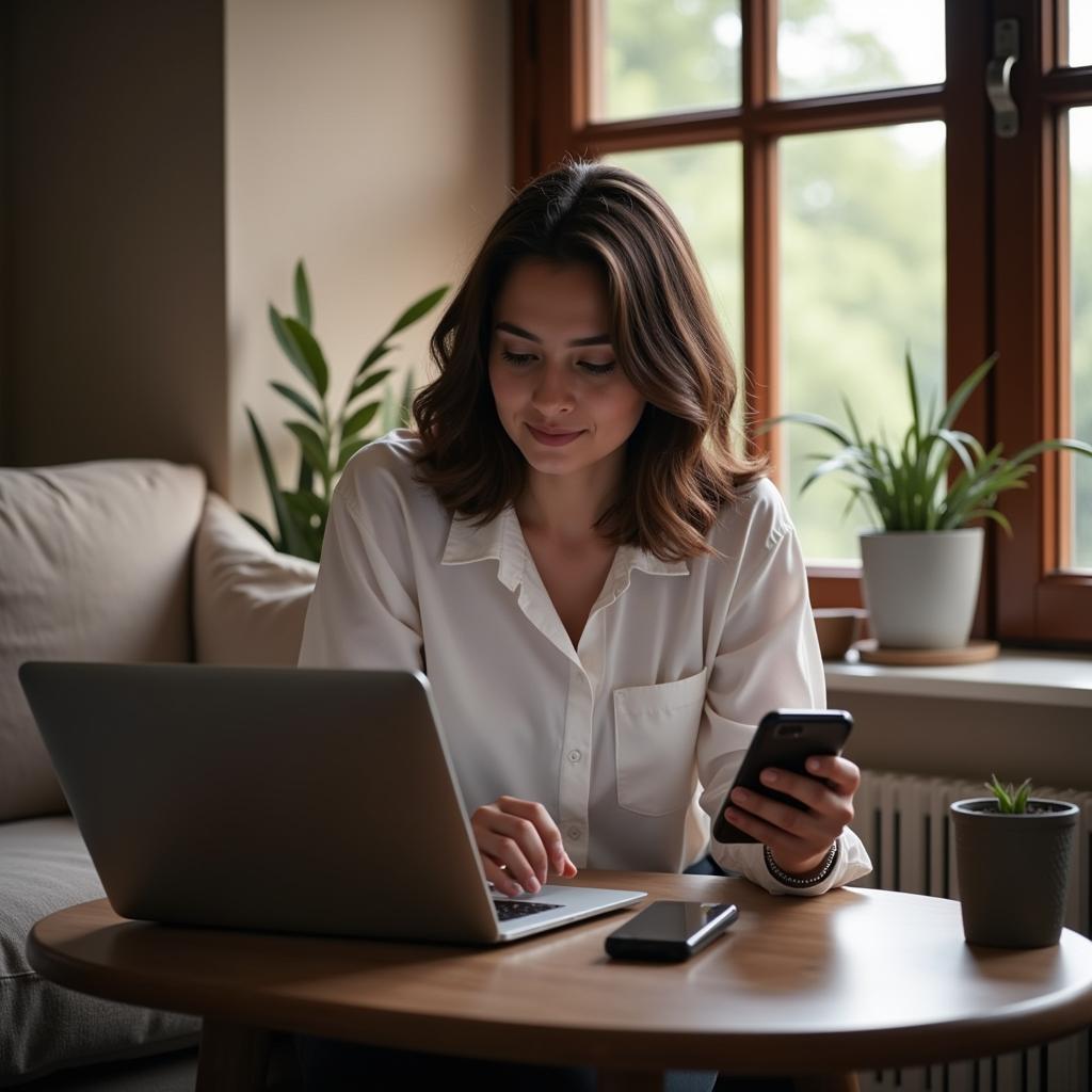 Remote work setup in Pakistan