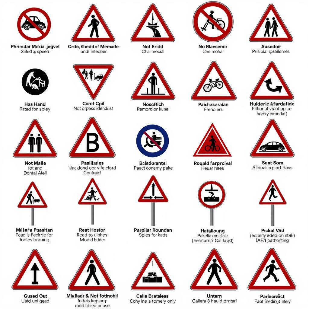 Road Signs in Pakistan Explained