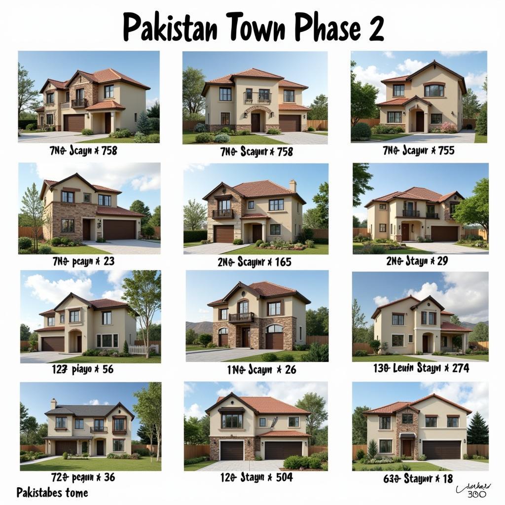 Various Housing Options Available in Pakistan Town Phase 2