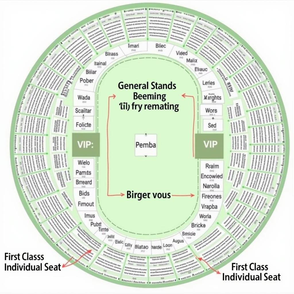 Pakistan vs England Ticket Categories