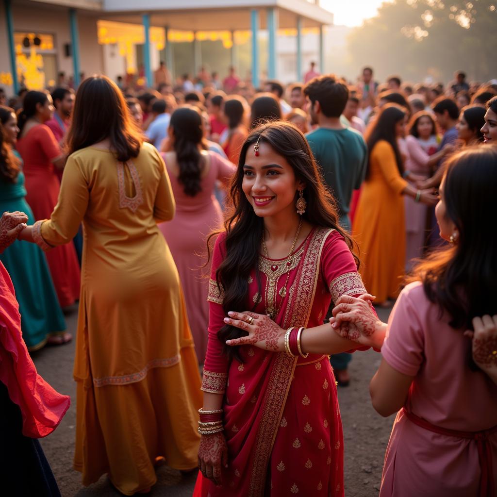 Vibrant Mehndi Celebration Captured by a Pakistan Wedding Photographer