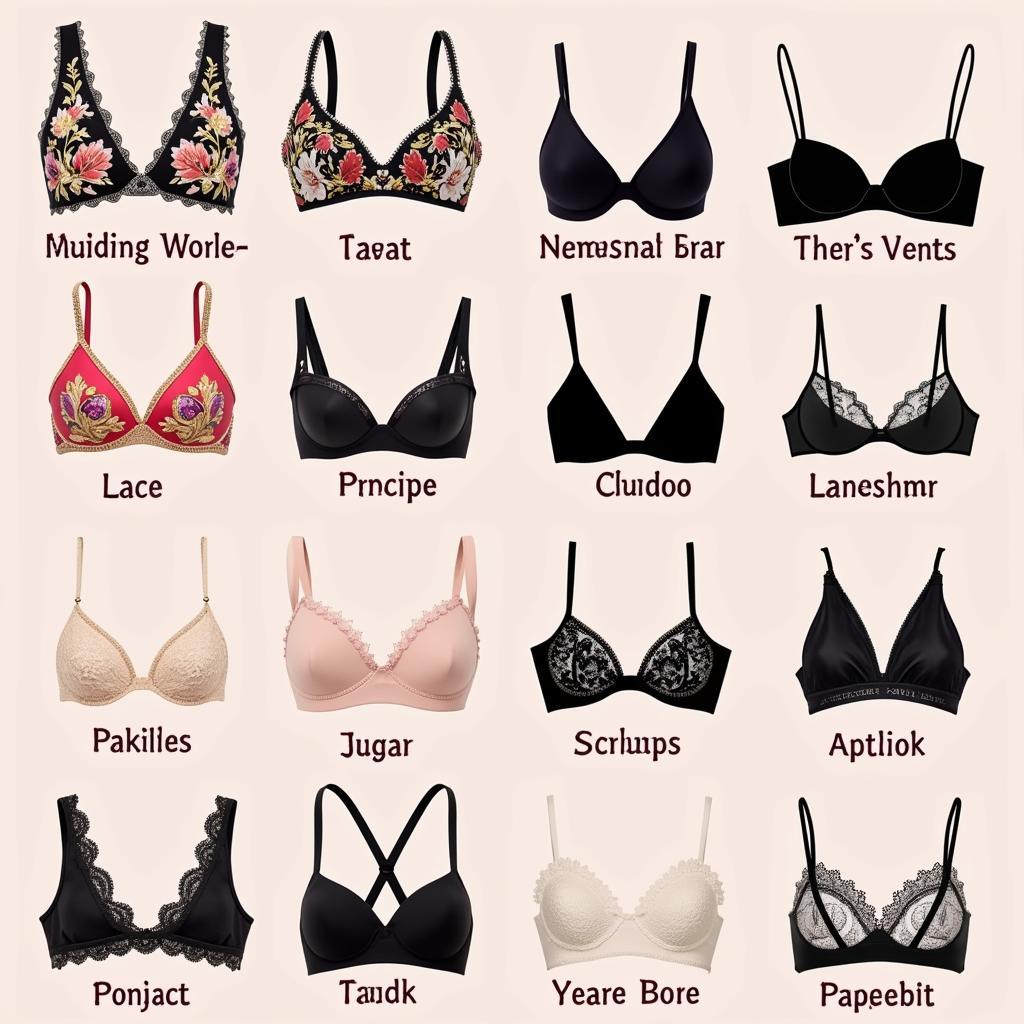 Traditional and Modern Bra Designs in Pakistan