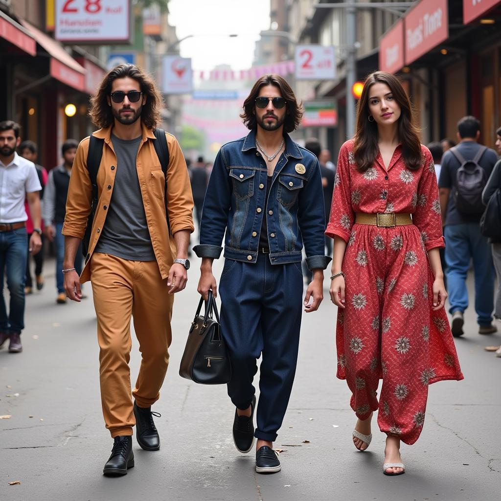 Pakistani Street Style Showcasing Casual Wear Trends