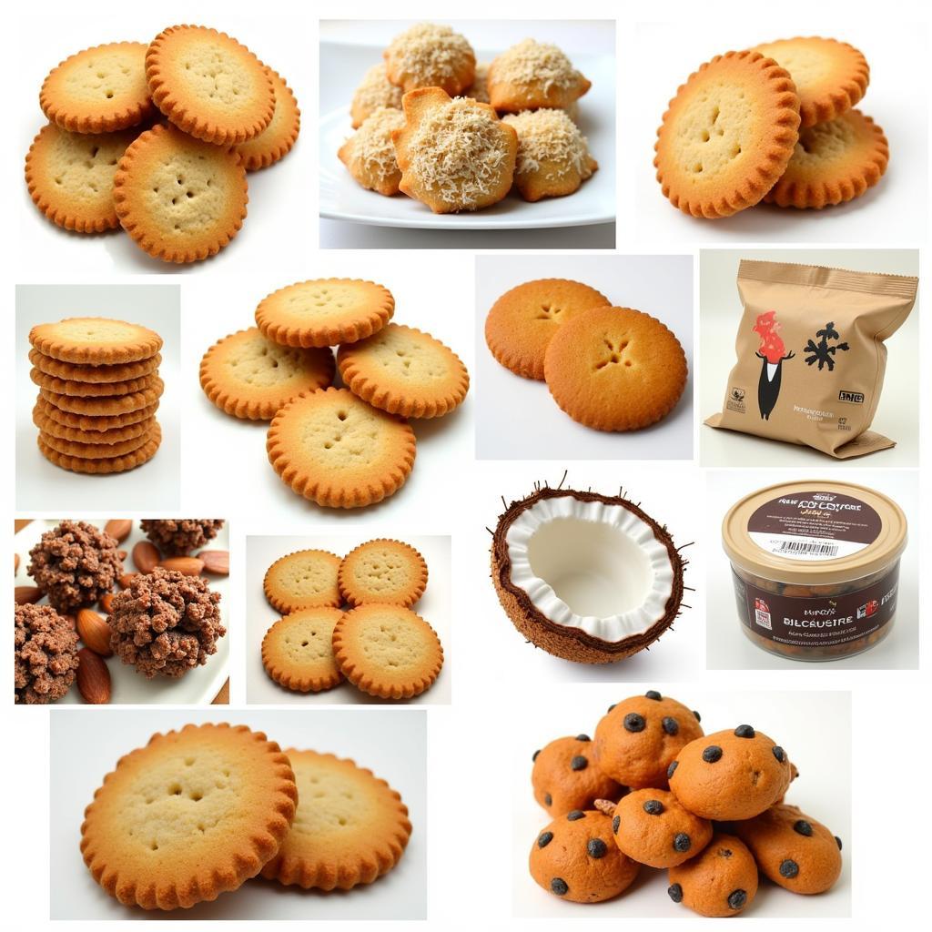 Diverse Coconut Biscuit Varieties in Pakistan