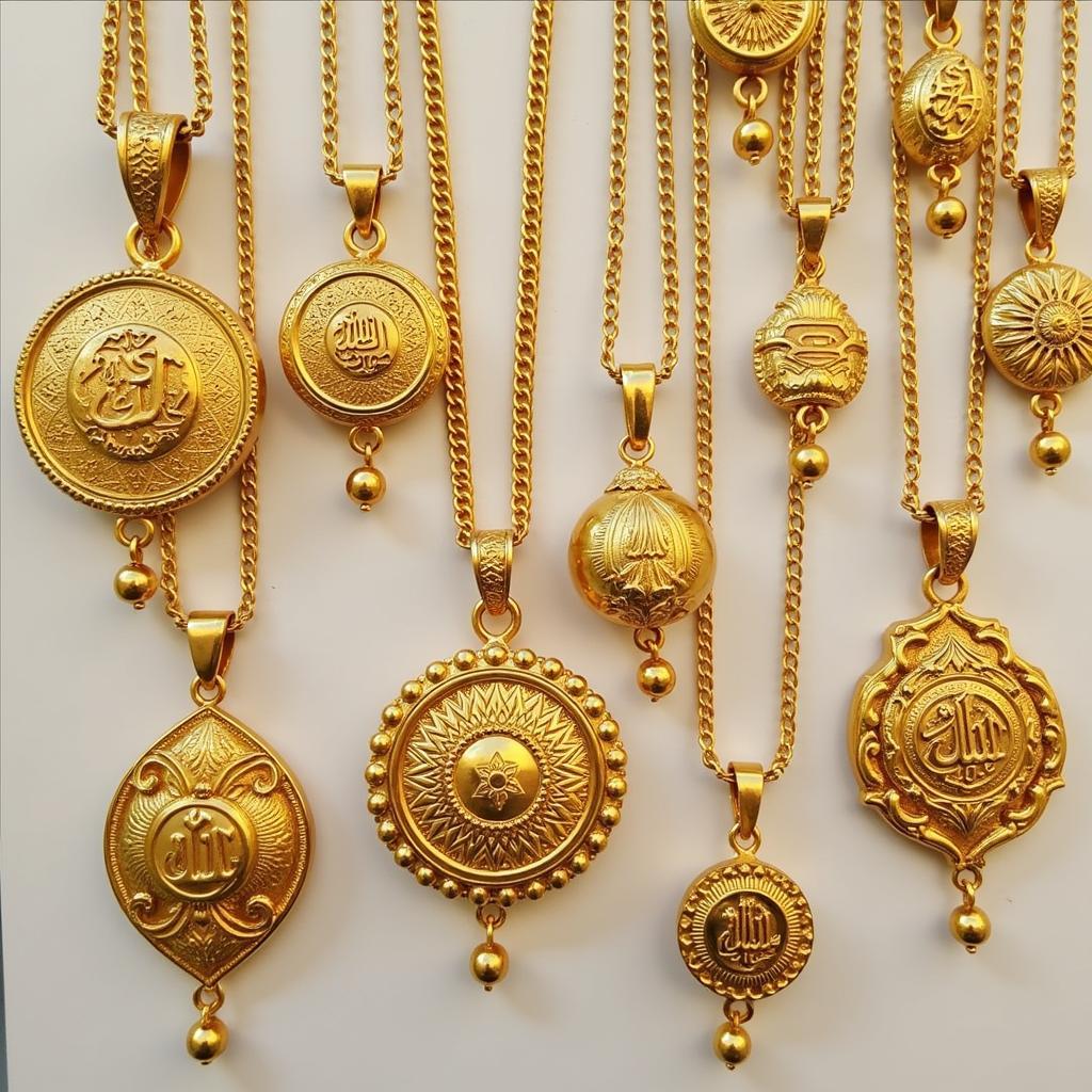 Traditional Pakistani Gold Chain Designs