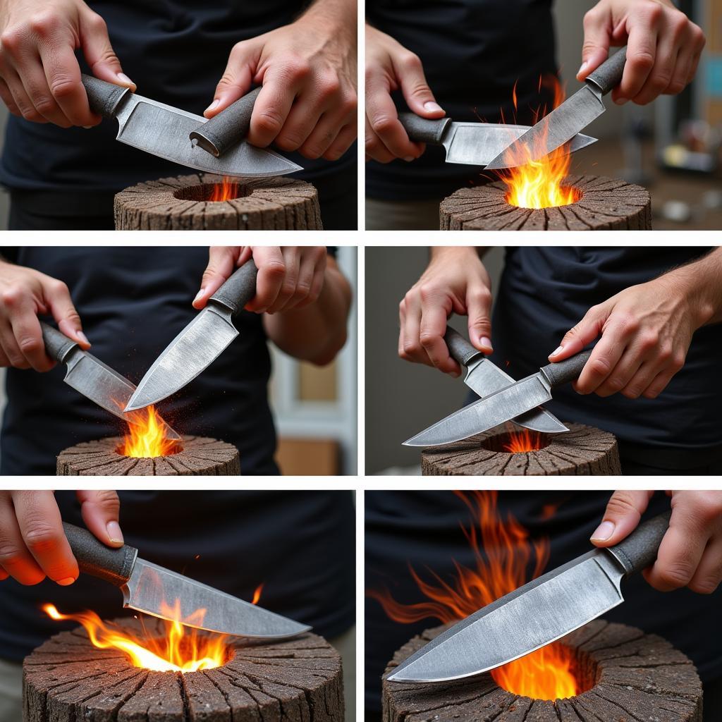 Pakistani Knife Making Process