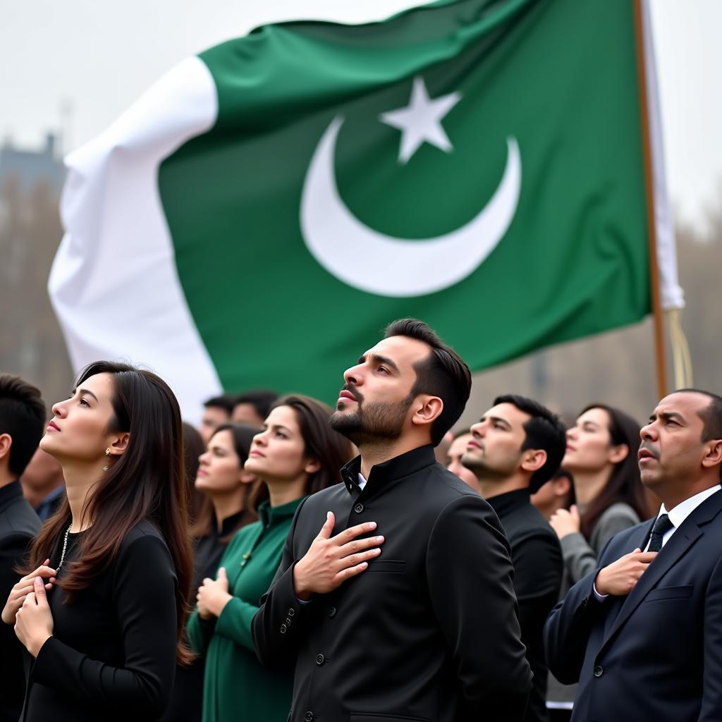 Pakistani National Anthem Performance