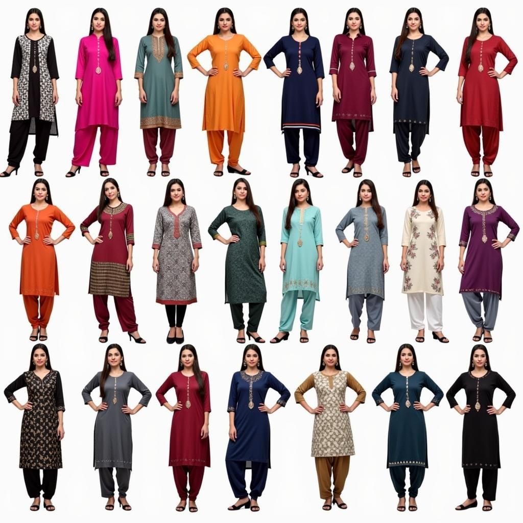 Diverse Styles of Shalwar Kameez in Pakistan: From Classic to Contemporary