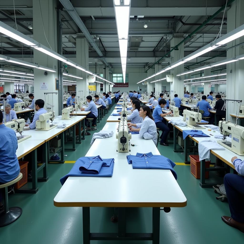 Modern Shirt Manufacturing Facilities in Pakistan