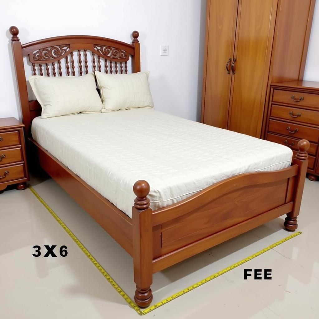 Single Bed Dimensions in Pakistan