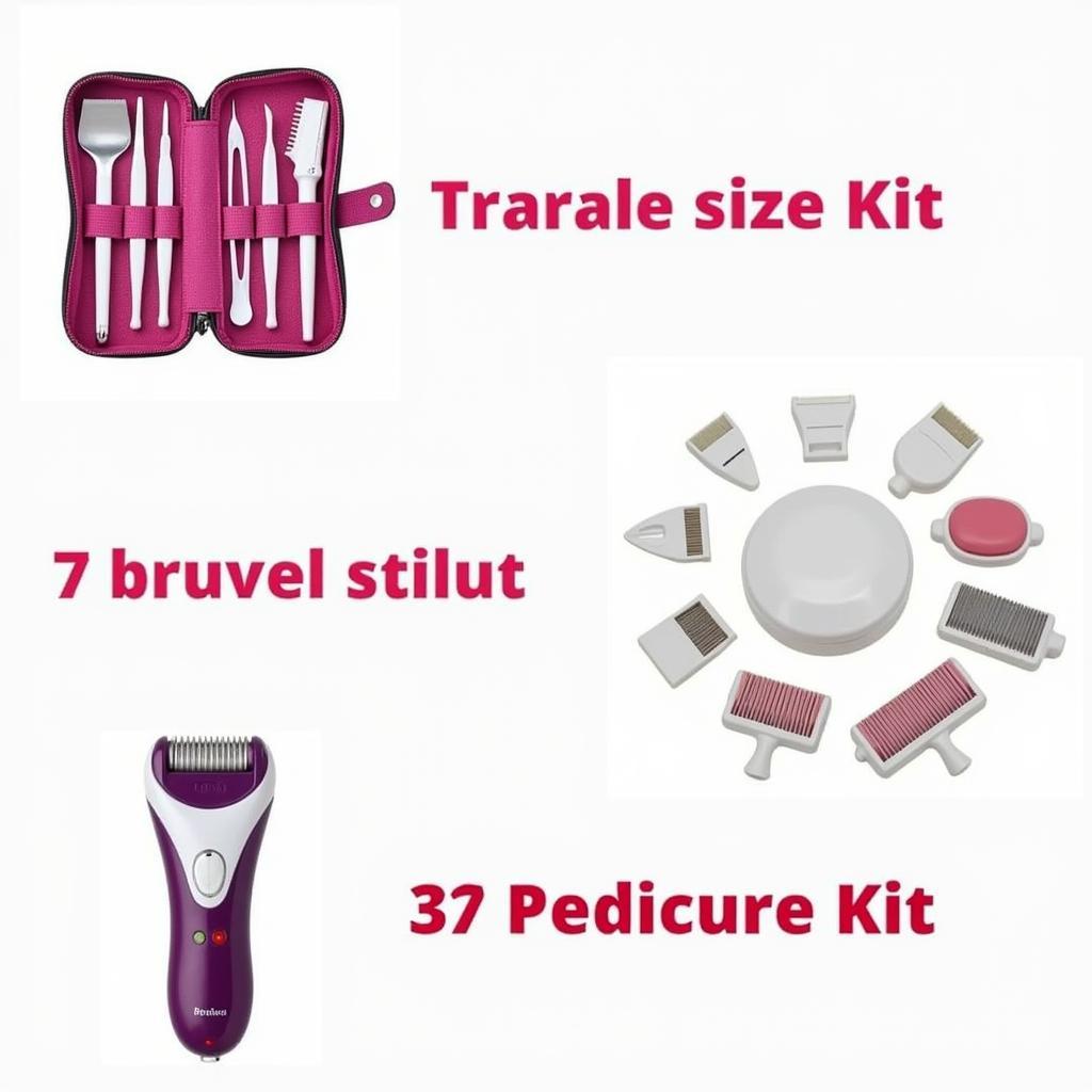 Pedicure Kit Types Available in Pakistan