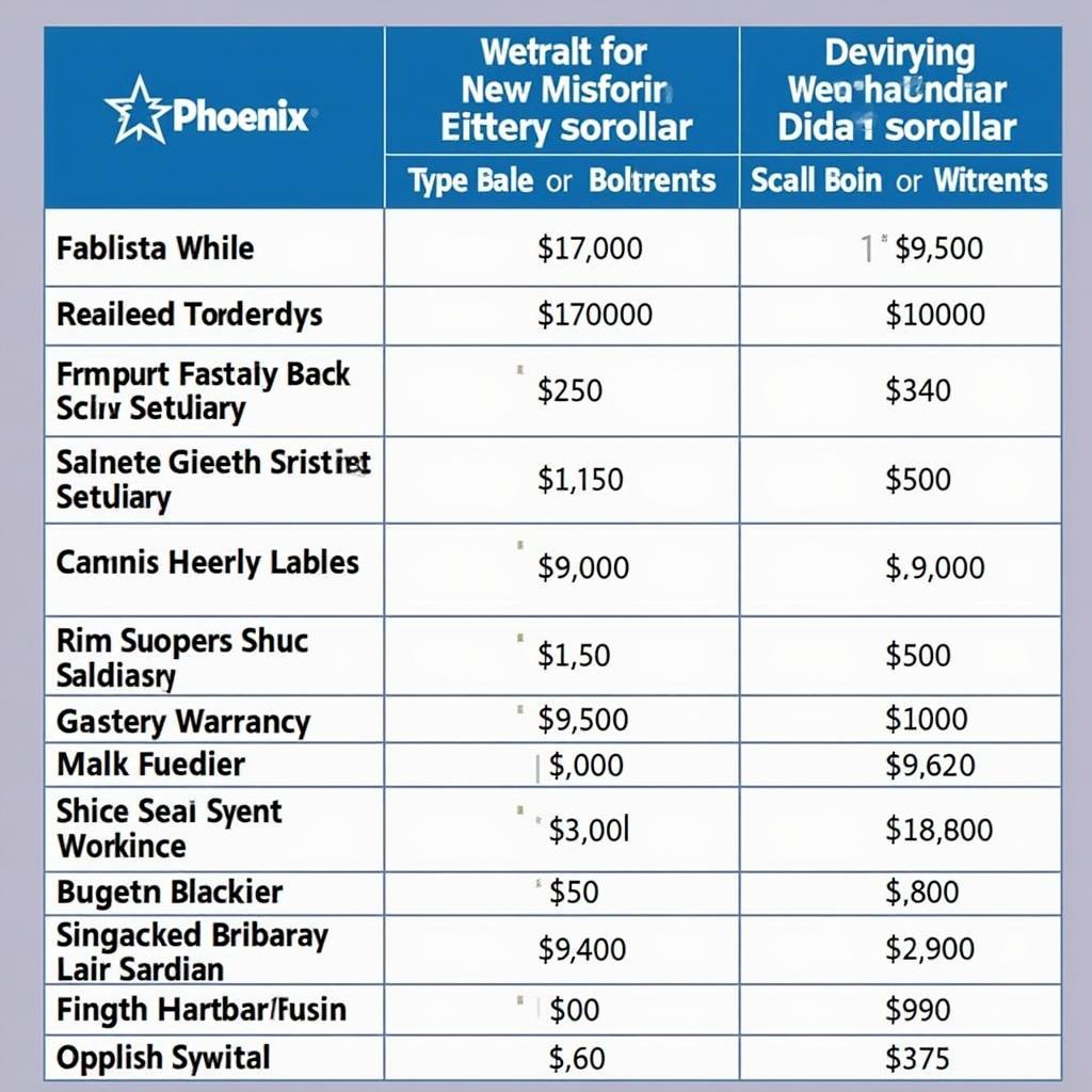 Phoenix Battery Price Comparison in Pakistan